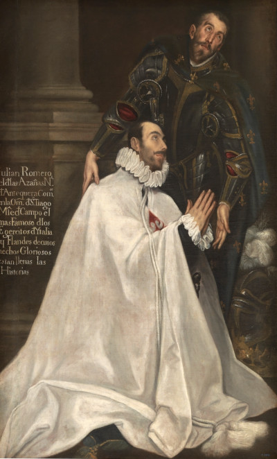 Julián Romero and his Patron Saint El Greco